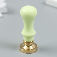 Печать для сургуча с пластиковой ручкой "Санта" 2,5х2,5 см