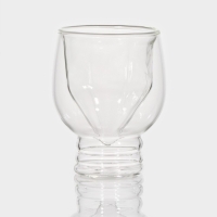 Набор стеклянных стопок - шотов с двойными стенками &laquo;Алмаз&raquo;, 100 мл, 6 шт