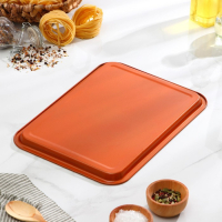 Противень &laquo;Прима. Гриль&raquo;, 35&times;25 см, с решёткой, антипригарное покрытие, цвет коричневый