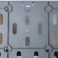 Диспенсер бумажных полотенец в листах, 26&times;12&times;22 см, цвет белый