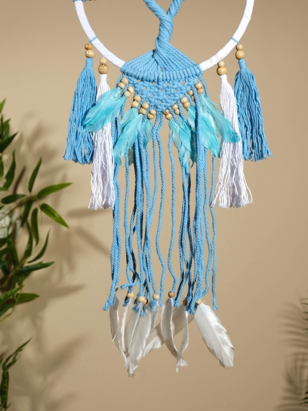 Ловец снов "Голубое дерево" 22х60 см.