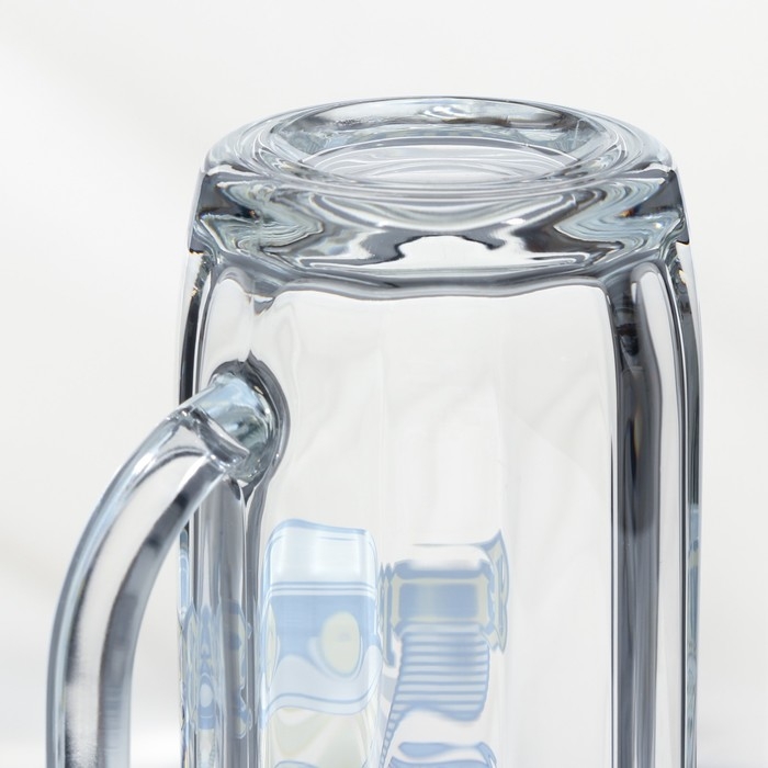 Кружка для пива Luminarc &laquo;Гамбург. Капитан&raquo;, 330 мл, стекло, рисунок МИКС