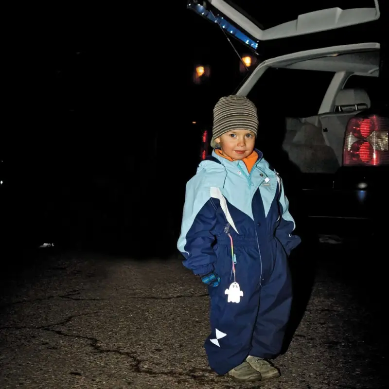 Пешеходный светоотражатель &laquo;Сердце&raquo;, красный