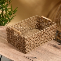 Корзина плетеная 46х31х20 см, сиграсс