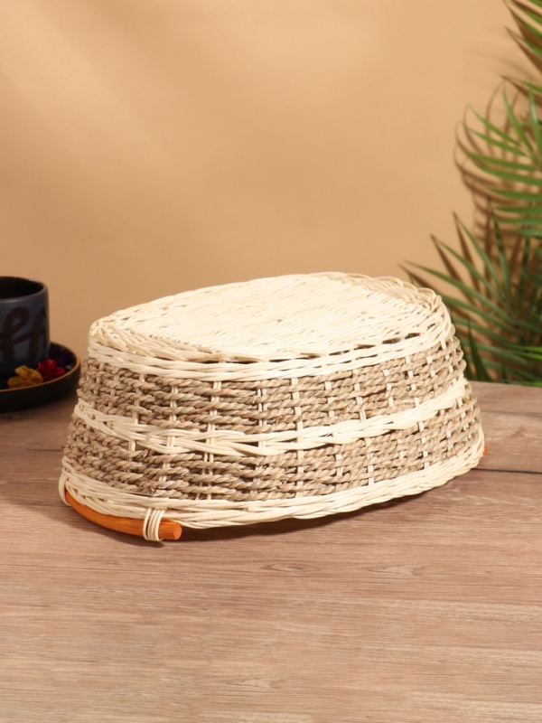 Корзина плетеная 32x25x11 см, ротанг