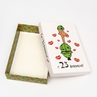 Коробка складная, "Любимому защитнику" 30 х 20 х 7 см