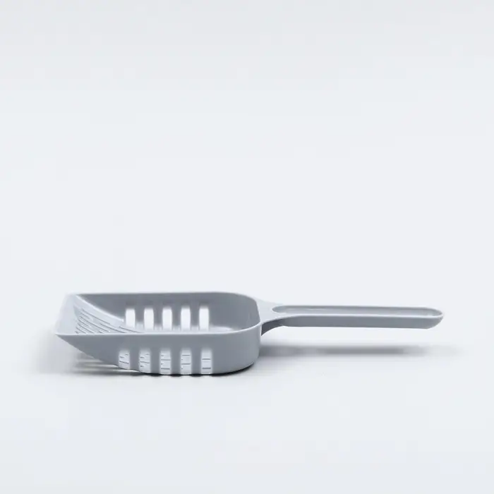 Совок для уборки кошачьего туалета, серый