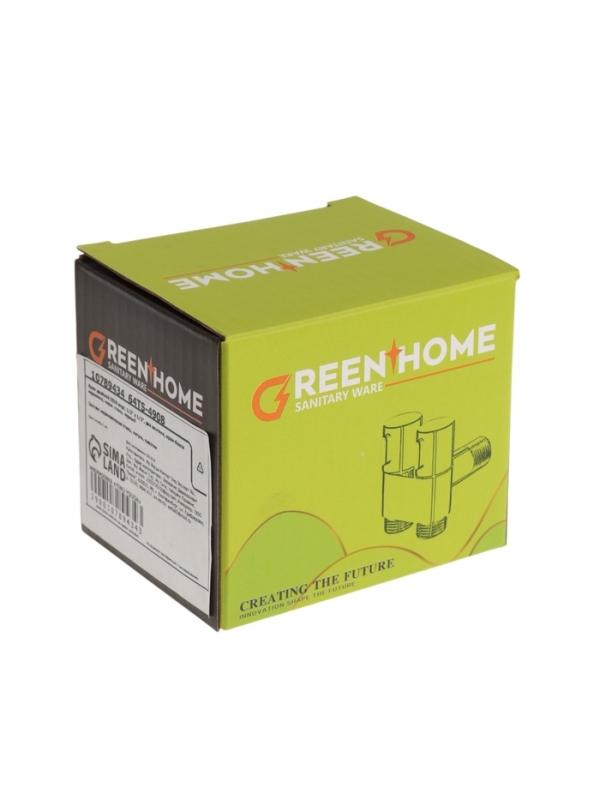 Кран двойной ZEIN engr, 1/2" х 1/2", два вентиля, кран-букса керамика, нерж. сталь, черный