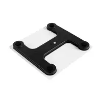 Весы напольные LVE-030, диагностические, до180 кг, от аккумулятора, стекло, белые