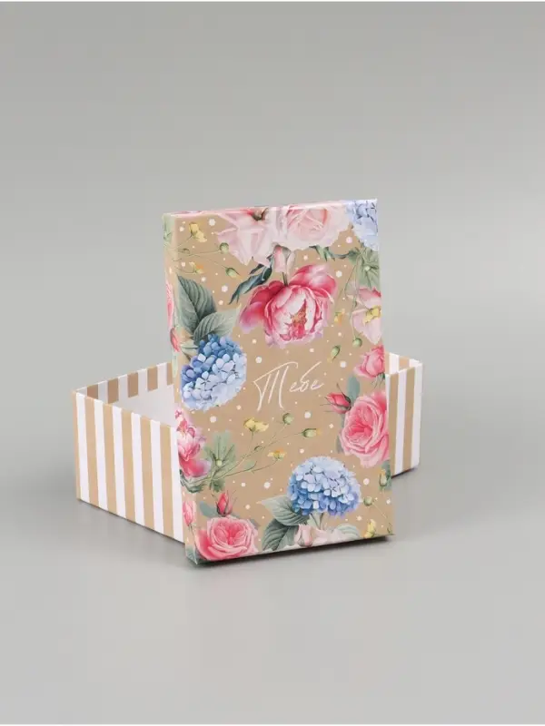 Набор подарочных коробок 10 в 1 &laquo;Нежные цветы&raquo;, 12 &times; 7 &times; 4 - 32.5 &times; 20 &times; 12.5 см