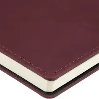 Ежедневник Spring Urban на заказ, недатированный, бордовый