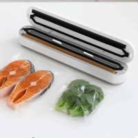 Вакууматор для продуктов с запайкой с пакетами КТ-1565