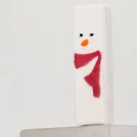 Бомбочка для ванны прямоугольная &laquo;Снеговик&raquo;, 70 г, URAL LAB