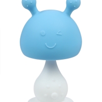 Набор прорезывателей силиконовых &laquo;Мой Зайка&raquo;, с погремушкой, 3 шт., на присоске, в кейсе, Крошка Я