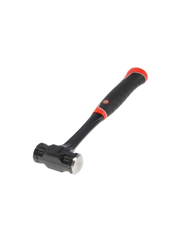 Кувалда ТУНДРА ПРОФИ, цельнокованая, двухкомпонентная рукоятка, магнит, 1 кг