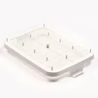 Туалет "Белла мини" для кошек, с сеткой, 35 х 26  х 6 см, Серый