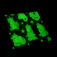 Набор для рисования светом &laquo;Единорог&raquo;, А5, ручка с фонариком и невидимыми чернилами