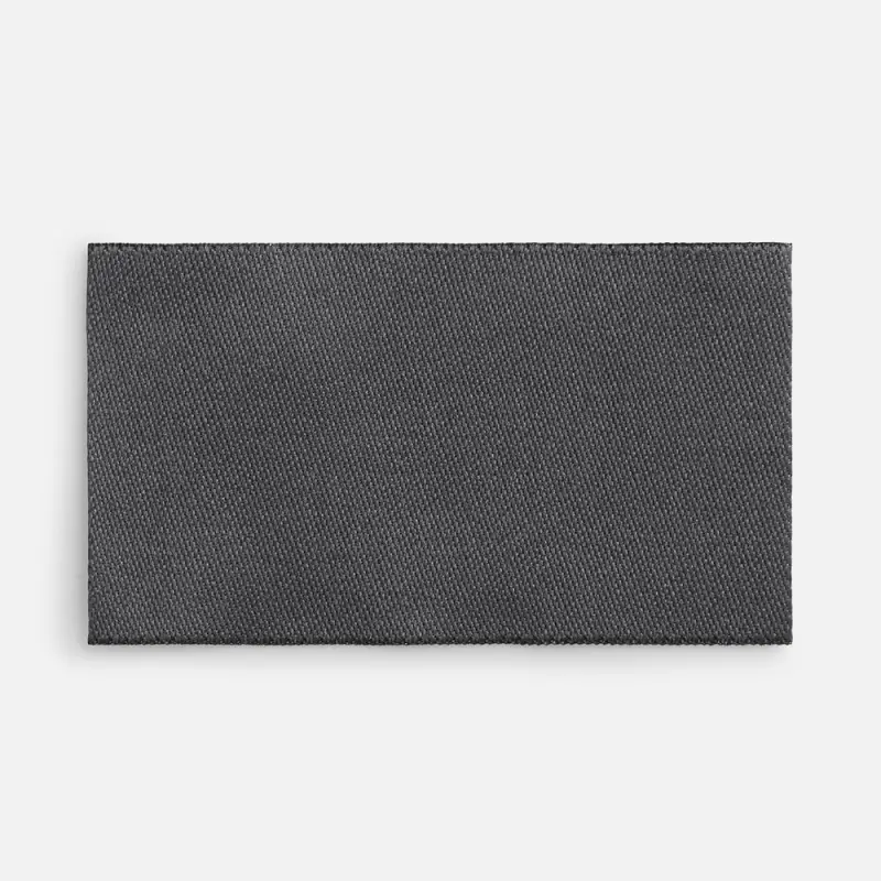 Лейбл тканевый Epsilon, M, темно-серый