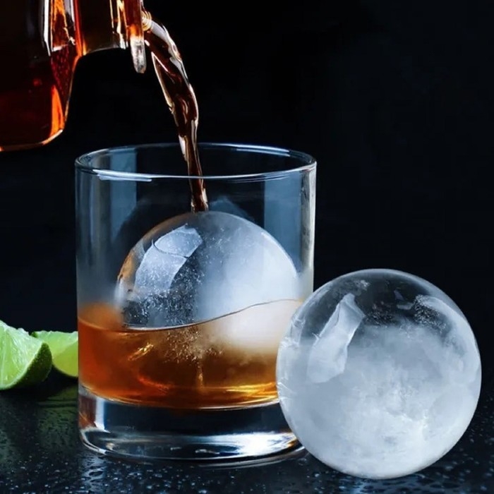 Форма для льда &laquo;Сфера&raquo; Доляна, 11&times;8,5&times;8 см, цвет МИКС