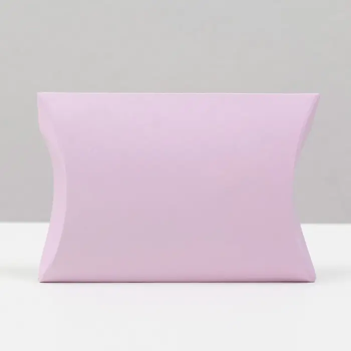 Коробка складная розовая, 11 х 8 х 2 см