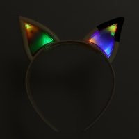 Светящийся ободок &laquo;Супер-ушки&raquo;, свет