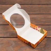 Коробка &laquo;Апельсиновая вечеринка&raquo; 11.5&times;11.5&times;3.2 см