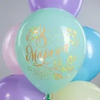 Воздушный шар латексный 12" &laquo;Праздник 8 Марта&raquo;, 25 шт.