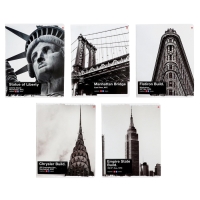 Тетрадь 96л кл NY-NY, МИКС