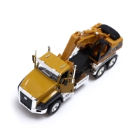 Грузовик металлический &laquo;Кран&raquo;, инерция, открываются двери, свет и звук