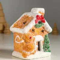 Сувенир керамика свет "Пряничка у домика" МИКС 8,5х6х11,5 см