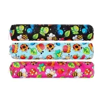 Пенал школьный "Насекомые", на молнии, МИКС