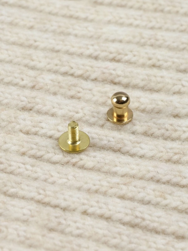 Бирка с кнопкой, с тиснением, &laquo;Мандала&raquo;, 8 &times; 1.5 см, набор 10 шт, молочные