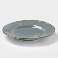 Тарелка Magistro "Alpine Frost" 18см 17,8х18х2,3 цвет синий