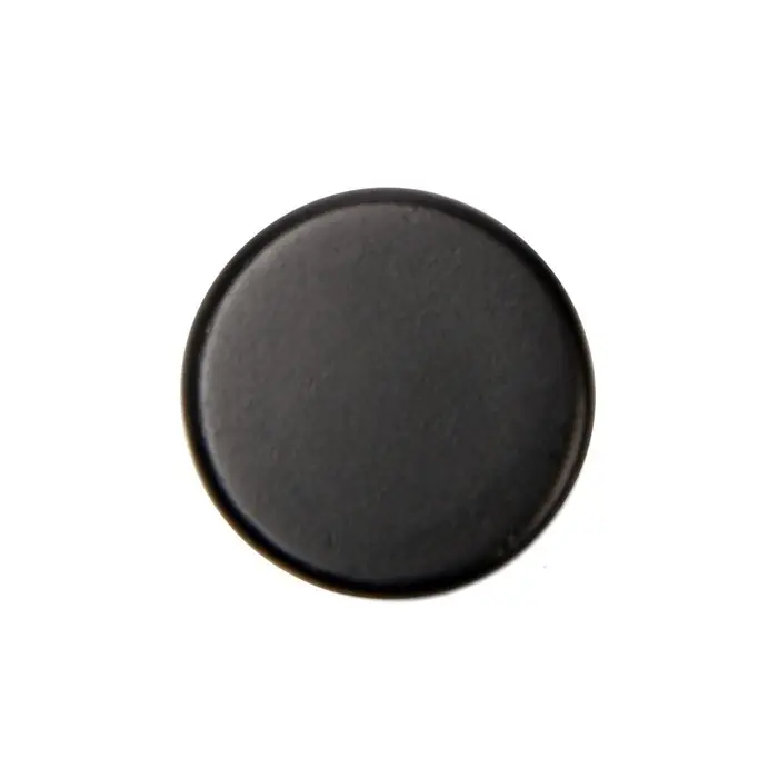 Ручка-кнопка CAPPIO РК102, d=18 мм, пластик, цвет черный