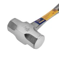 Кувалда ТУНДРА ПРОФИ, цельнокованая, двухкомпонентная рукоятка, 1.5 кг