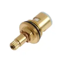 Кран-букса Accoona A450-2, керамика, 1/2", 15 шлицов, с резьбой