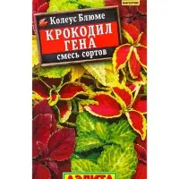 Семена цветов Колеус блюме Крокодил Гена, смесь сортов Мн, Ц/П,0,05 г