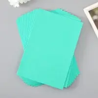 Фоамиран глиттерный 2 мм, 20х30 см, мятный