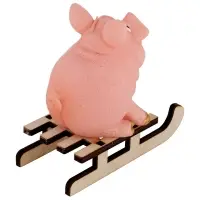 Свеча &laquo;Саночки&raquo;