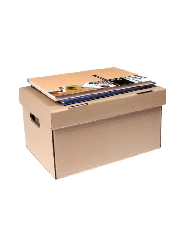 Короб архивный Делопроизводство", 325*235*180, крафт