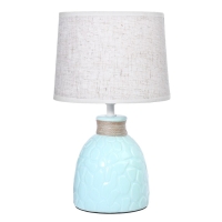 Настольная лампа "Медея" Е14 40Вт светло-зеленый 20х20х33 см RISALUX