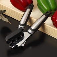 Нож консервный Доляна &laquo;Элим&raquo;, 20 см, цвет чёрный