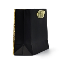 Пакет ламинированный горизонтальный &laquo;С днём рождения&raquo;, глиттер, S 15 х 12 х 5.5 см