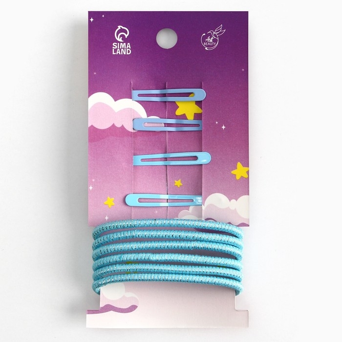 Заколки и резинки для волос &laquo;Dream happen&raquo;, 10 шт.