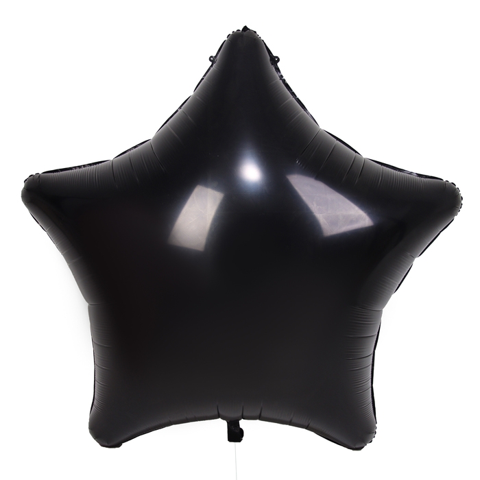 Шар фольгированный 68" &laquo;Звезда гигант&raquo;, цвет чёрный