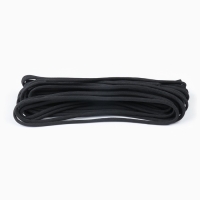 Паракорд для выживания 550, с леской, фитилем, черный, d - 4 мм, 10 м