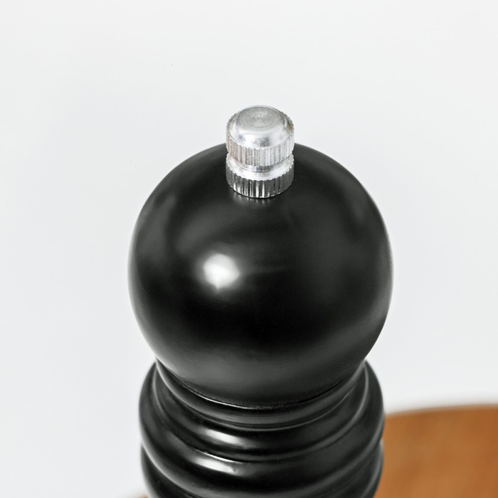 Мельница для специй Доляна &laquo;Дуновение леса&raquo;, 21&times;4,5 см, керамический механизм, цвет тёмное дерево