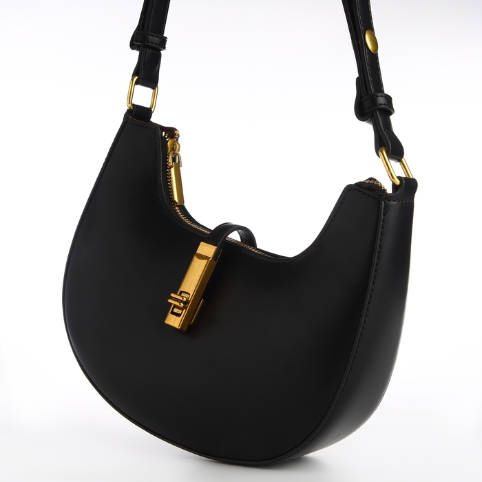 Сумка женская TEXTURA, маленький размер, цвет чёрный