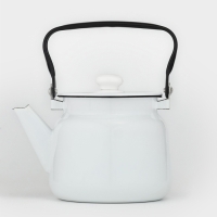 Чайник, 2,3 л, без деколи, эмалированная крышка, цвет белый