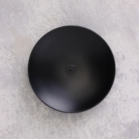 Подсвечник "Лотос" металл на 1 свечу "Лотос", 7,5х2 см, черный муар